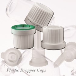 Plastic Caps for Dropper Bottles